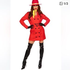 International Criminal Costume aka Carmen Sandiego by Tipsy Elves. Size XL. NEW